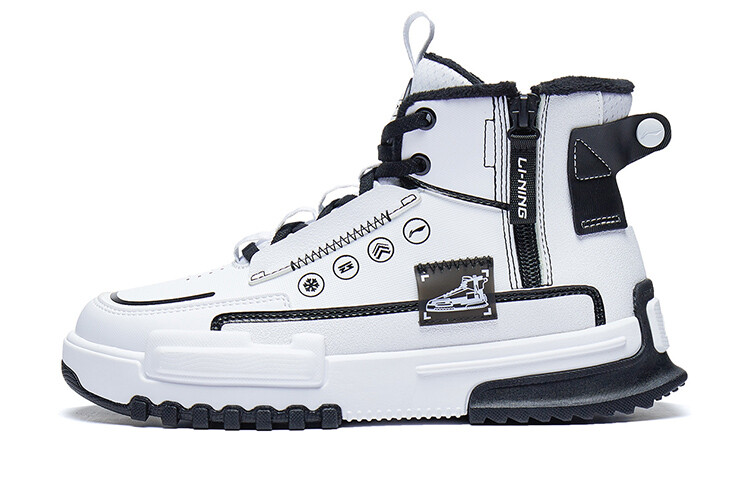 Коллекция Sports Life Kids Скейтбординг Кроссовки GS High-top Standard White / Standard Black - Флис Lining Young, белый
Коллекция Sports Life Kids Скейтбординг Кроссовки GS High-top Standard White / Standard Black - Флис Lining Young, белый