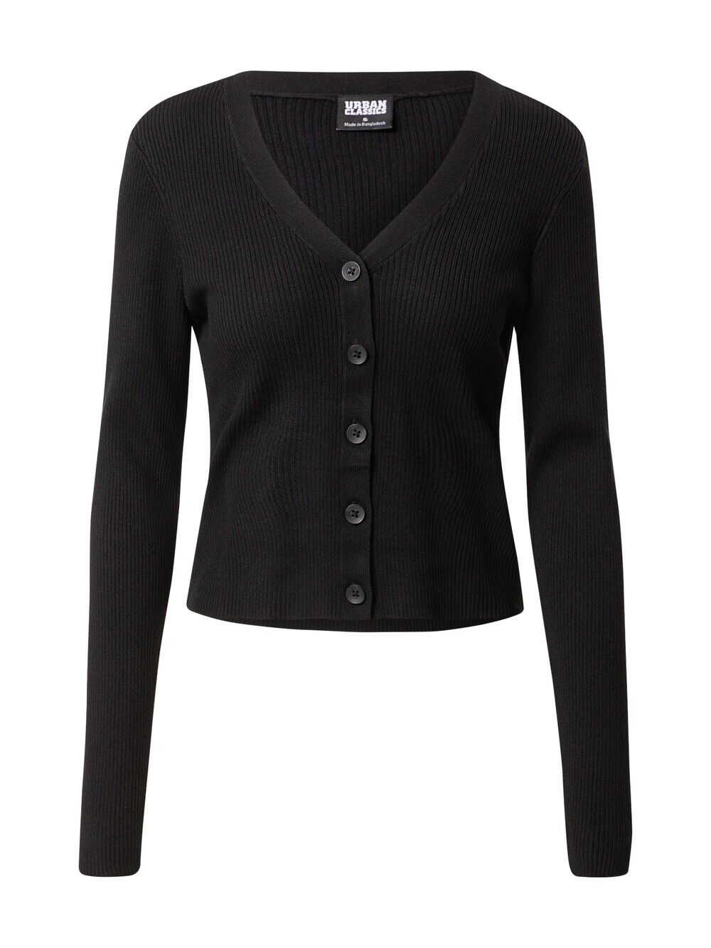 Вязаный кардиган Urban Classics, черный
Вязаный кардиган Urban Classics, черный