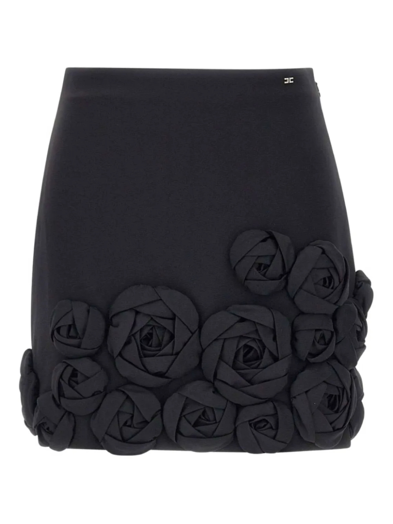 Мини-юбка из крепа Elisabetta Franchi, черный
Мини-юбка из крепа Elisabetta Franchi, черный