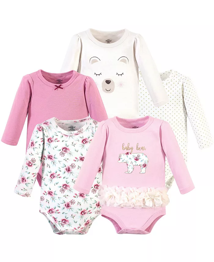 Боди для девочек Treasure, 5 шт., с длинными рукавами Little Treasure, розовый
Боди для девочек Treasure, 5 шт., с длинными рукавами Little Treasure, розовый