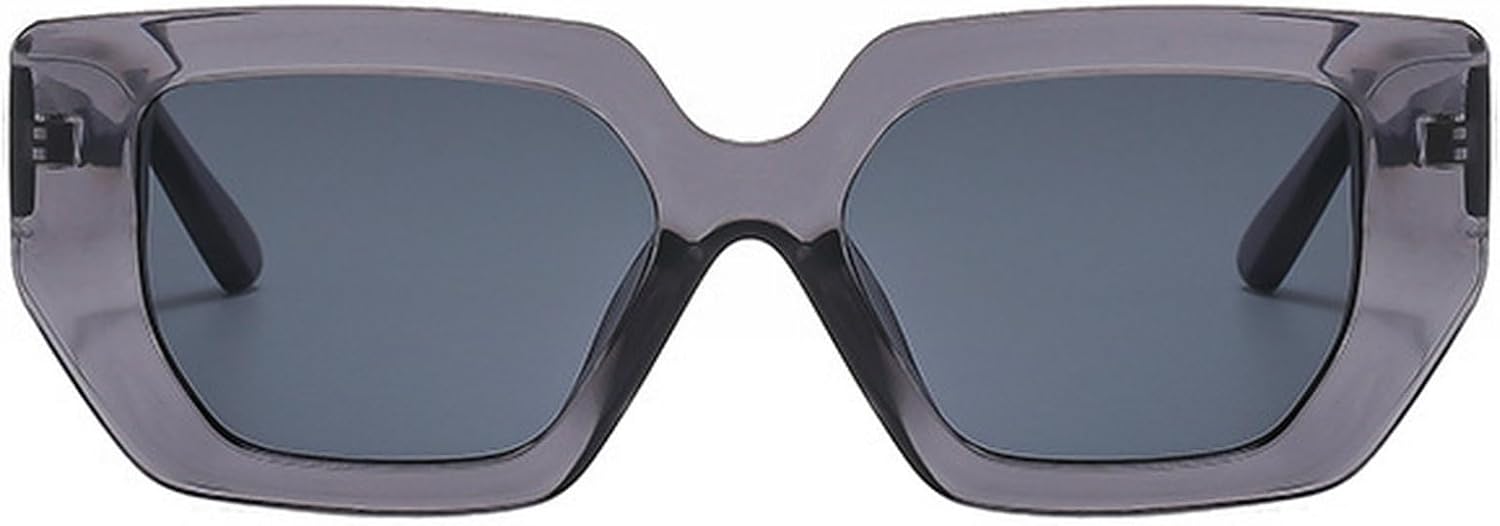 Модные винтажные квадратные солнцезащитные очки для женщин, стильные солнцезащитные очки неправильной формы для мужчин, женские солнцезащитные очки с защитой от УФ-излучения mincl, Gray
Модные винтажные квадратные солнцезащитные очки для женщин, стильные солнцезащитные очки неправильной формы для мужчин, женские солнцезащитные очки с защитой от УФ-излучения mincl, Gray