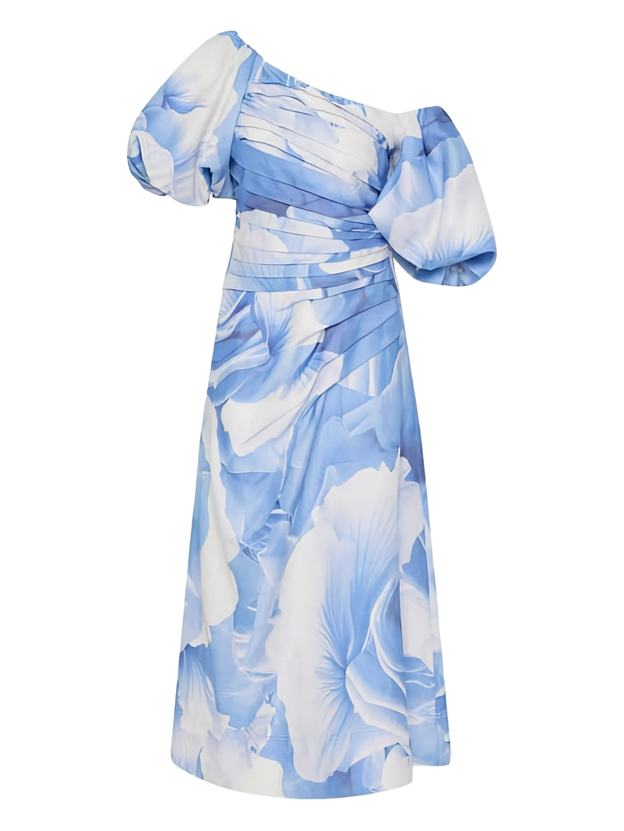 Платье миди Cadence на одно плечо Aje, синий
Платье миди Cadence на одно плечо Aje, синий