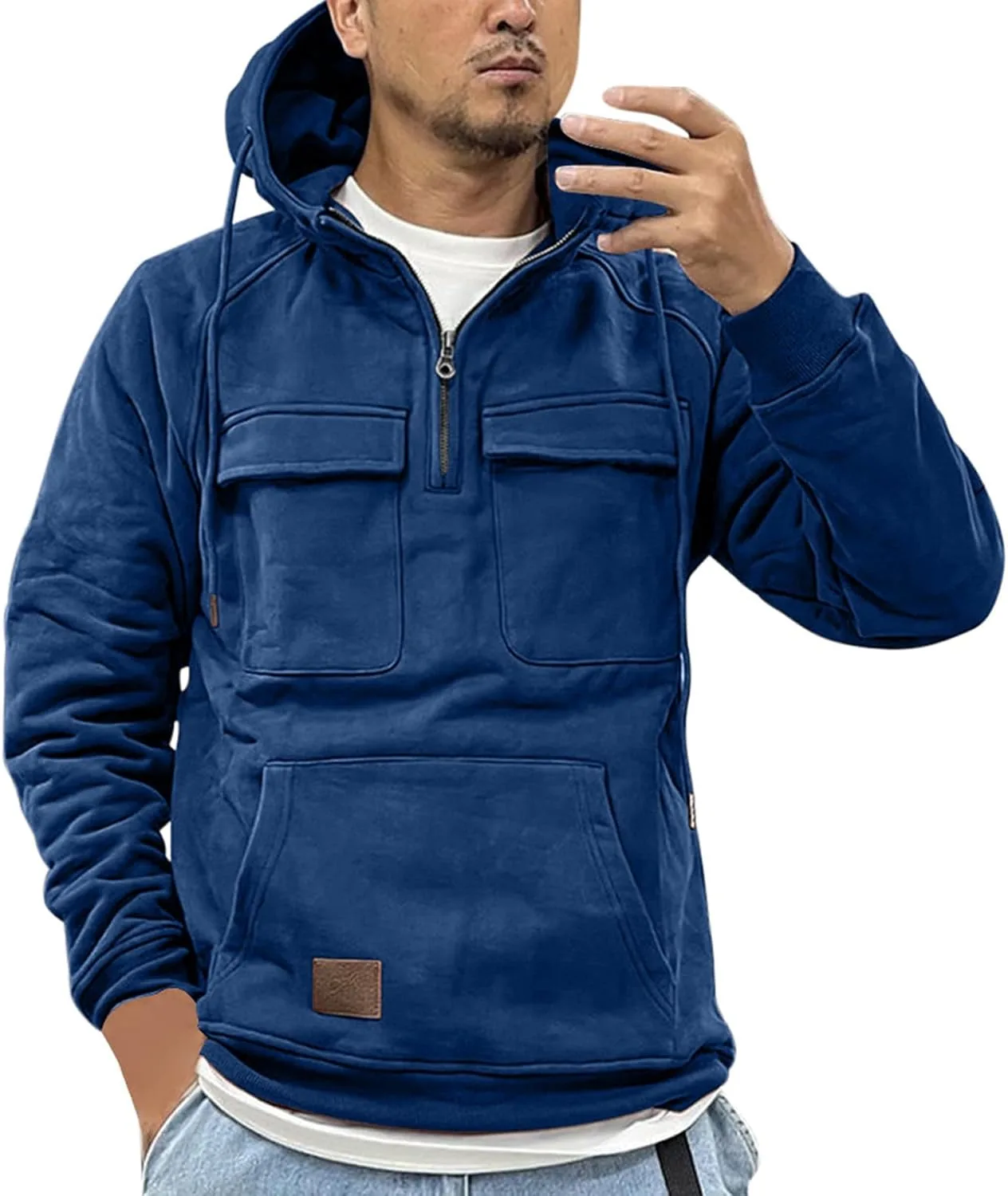 Толстовка с капюшоном Quarter-Zip, свободный крой, Heavyweight
Толстовка с капюшоном Quarter-Zip, свободный крой, Heavyweight