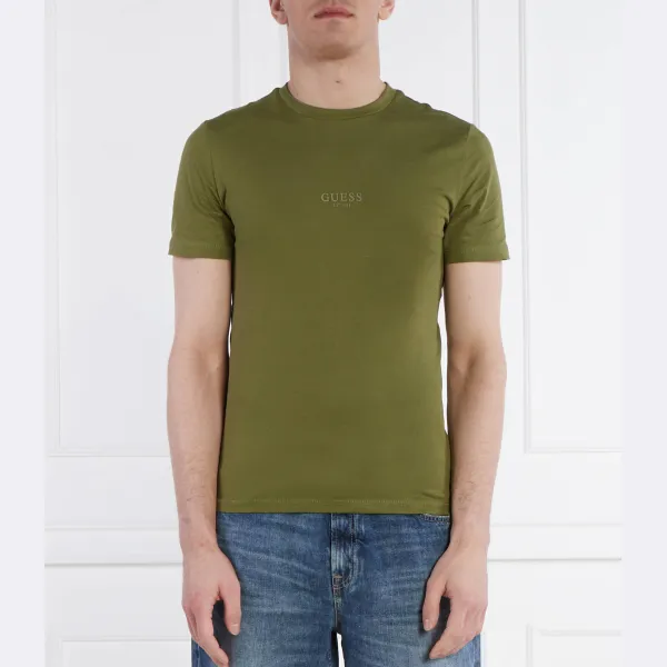 Облегающая футболка Guess, зеленый
Облегающая футболка Guess, зеленый