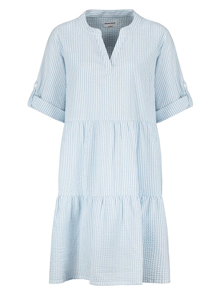 Платье до колена Fresh Made, светло-голубой/белый
Платье до колена Fresh Made, светло-голубой/белый