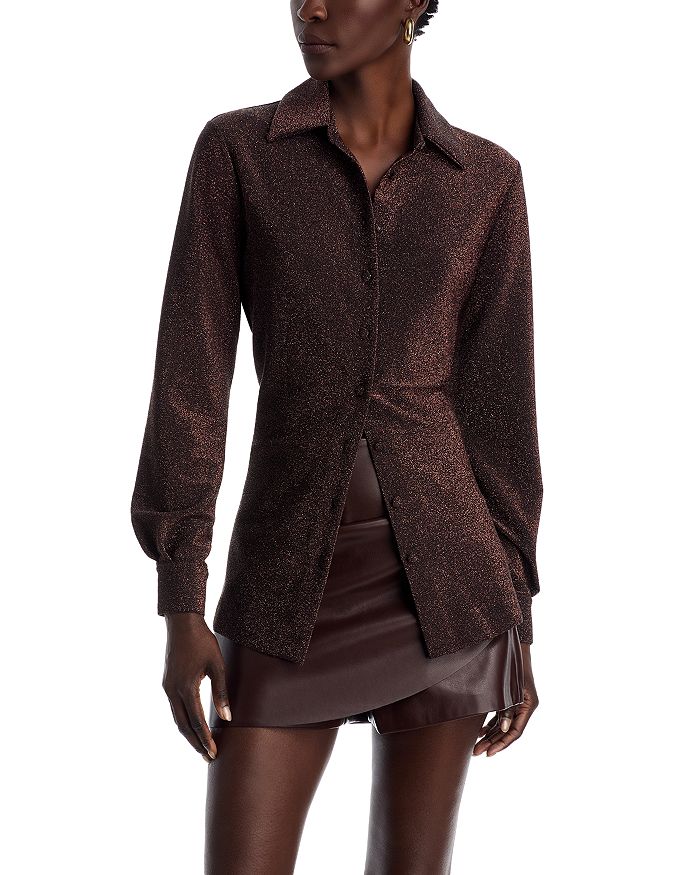 Детта Звездная рубашка Chiara Boni La Petite Robe, коричневый
Детта Звездная рубашка Chiara Boni La Petite Robe, коричневый