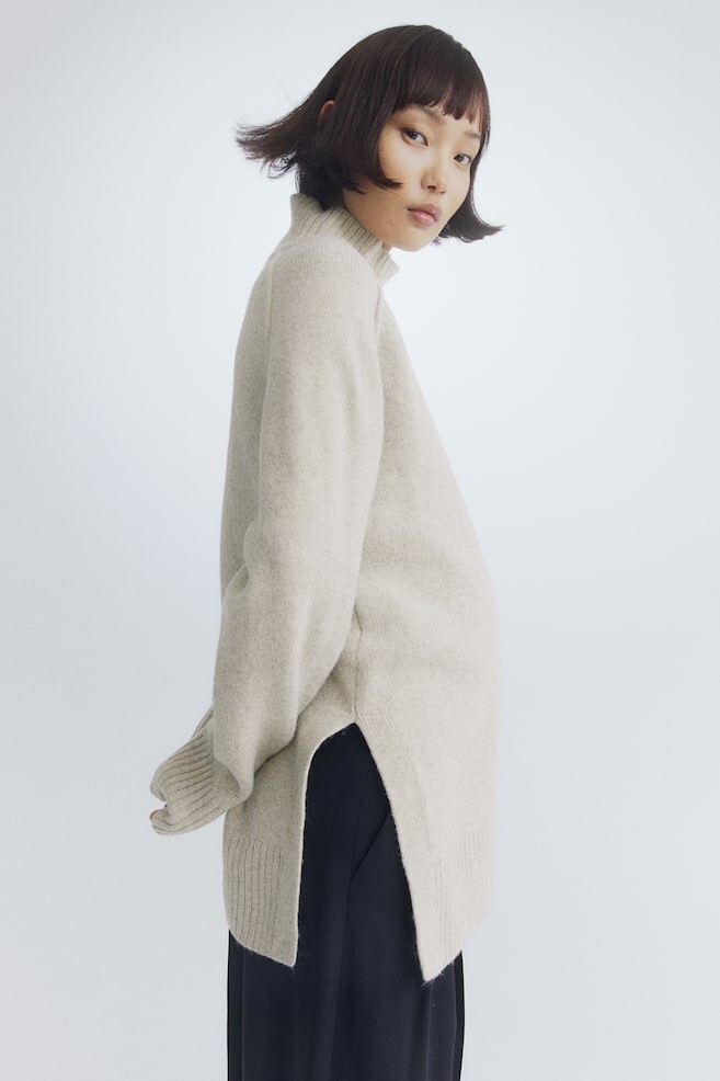 Свитер для мамы с водолазкой H&M, серый
Свитер для мамы с водолазкой H&M, серый