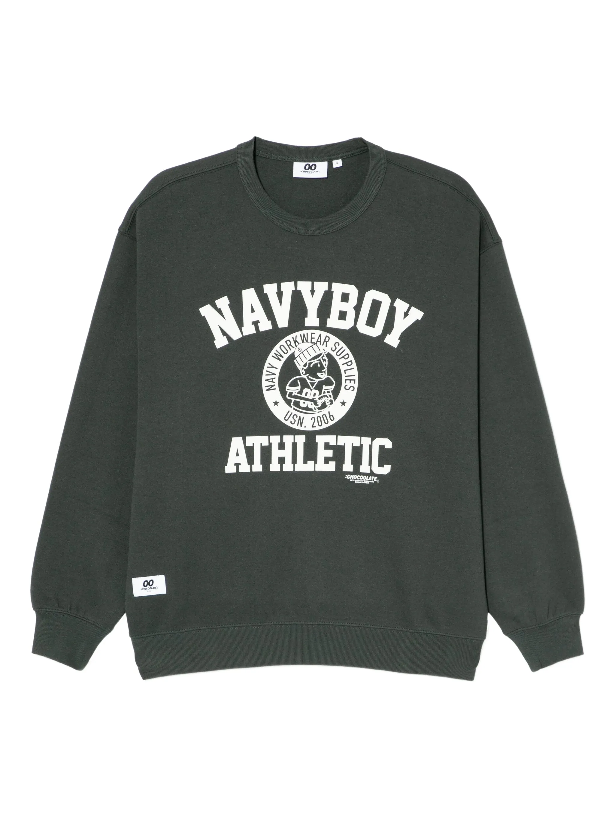 Толстовка с графичным принтом Chocoolate, зеленый
Толстовка с графичным принтом Chocoolate, зеленый