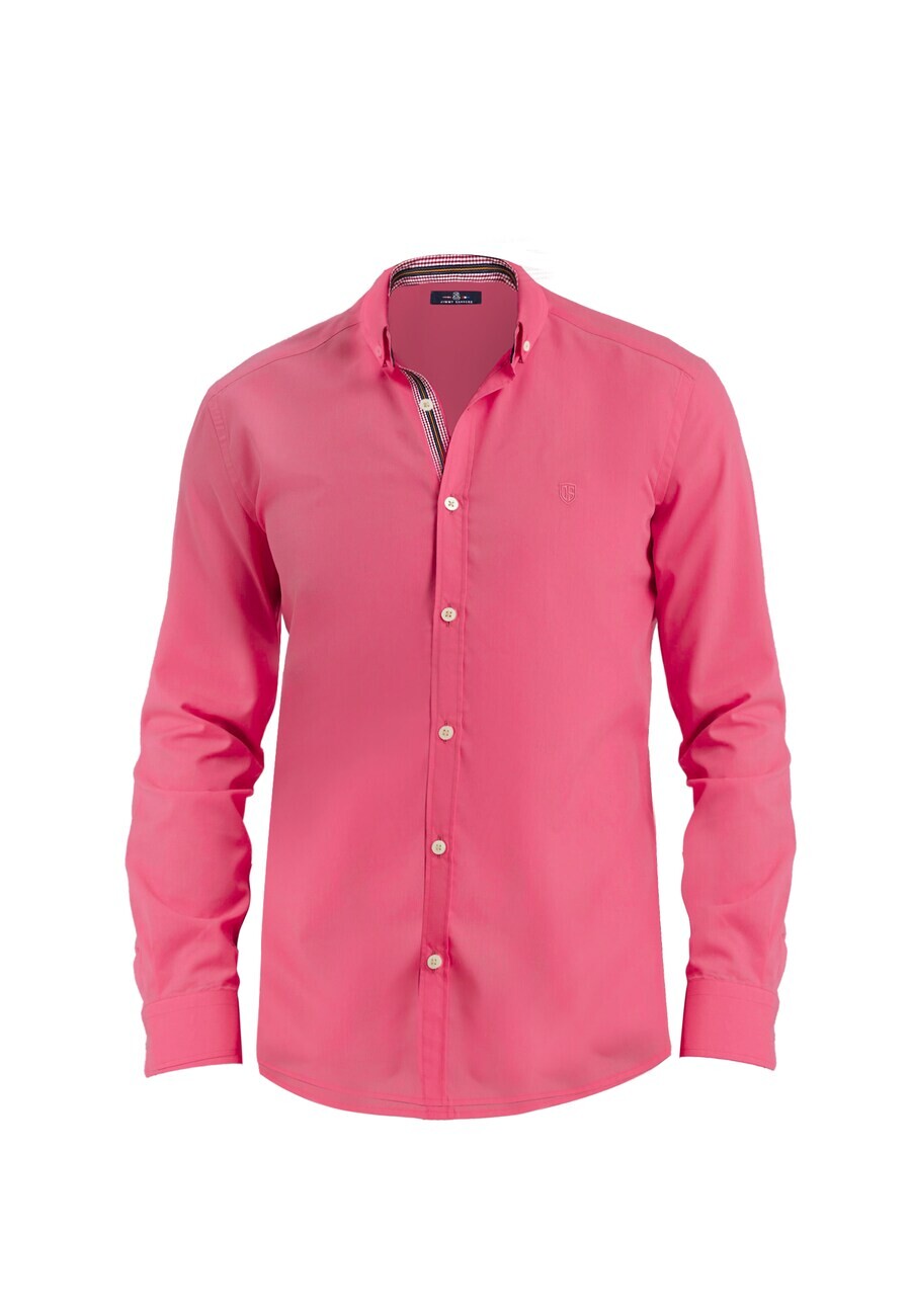 Рубашка Jimmy Sanders Slim fit Button Up, пурпурный
Рубашка Jimmy Sanders Slim fit Button Up, пурпурный