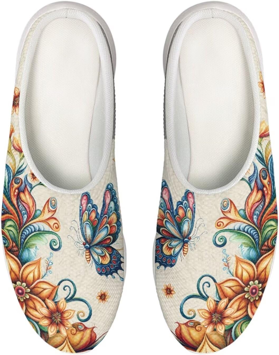 Женские сабо Forchrinse с цветным принтом лапы собаки, домашние тапочки с цветочным рисунком, кроссовки для ходьбы с поддержкой свода стопы, Butterfly Bright Blossoms
Женские сабо Forchrinse с цветным принтом лапы собаки, домашние тапочки с цветочным рисунком, кроссовки для ходьбы с поддержкой свода стопы, Butterfly Bright Blossoms