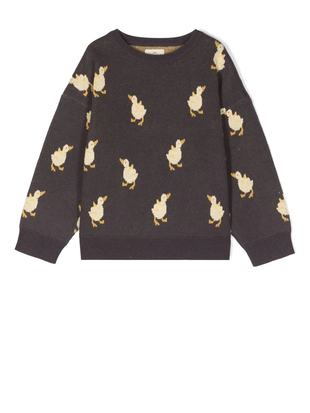 Джемпер с принтом Konges Sløjd, серый 
Джемпер с принтом Konges Sløjd, серый