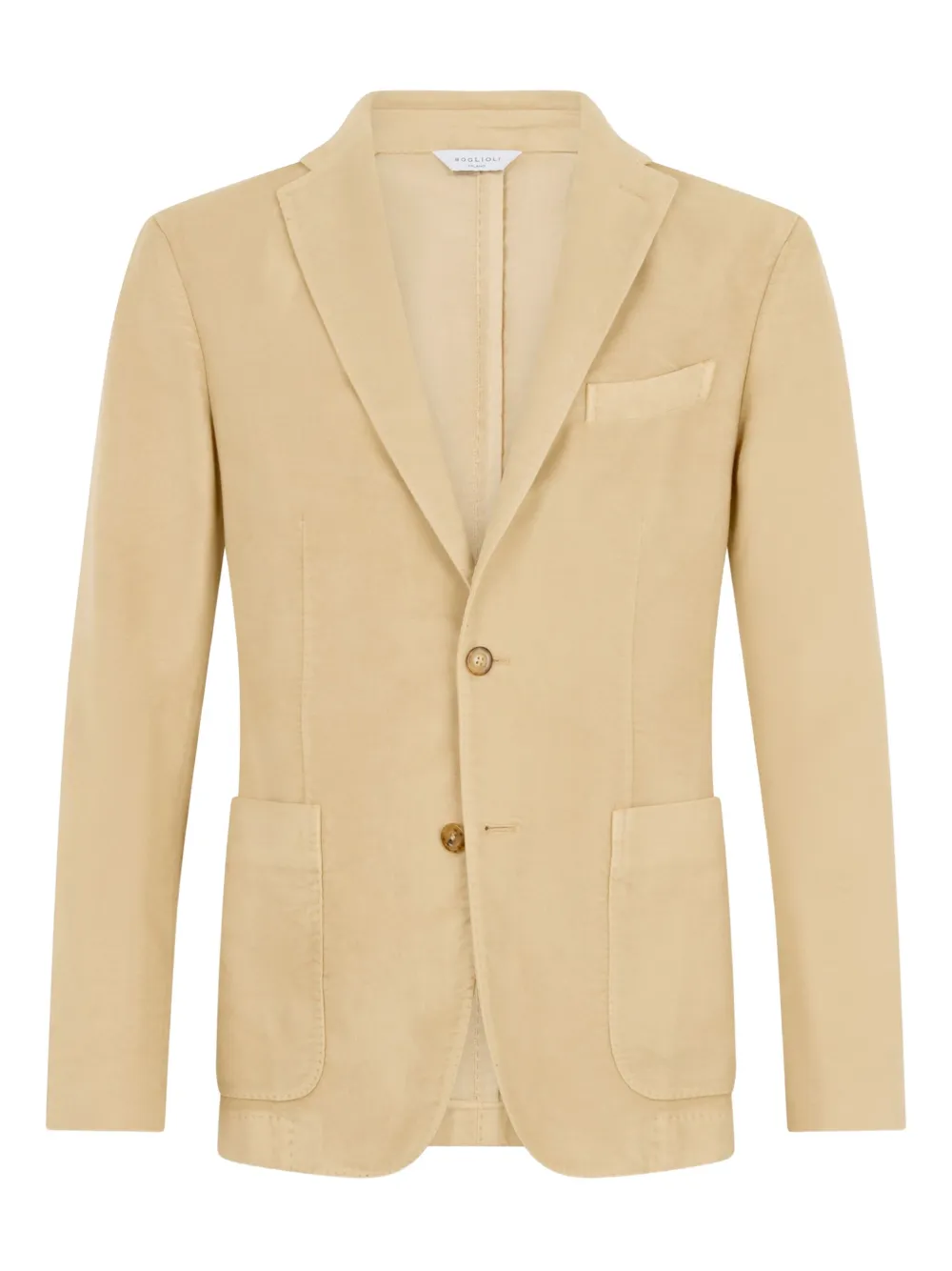 Пиджак с двумя пуговицами и накладными карманами Boglioli, нейтральный
Пиджак с двумя пуговицами и накладными карманами Boglioli, нейтральный