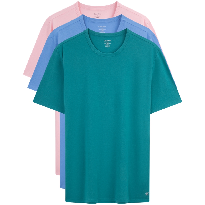 Футболки Lounge с вышитым логотипом, набор из трех штук Calvin Klein, розовый/зеленый/синий
Футболки Lounge с вышитым логотипом, набор из трех штук Calvin Klein, розовый/зеленый/синий