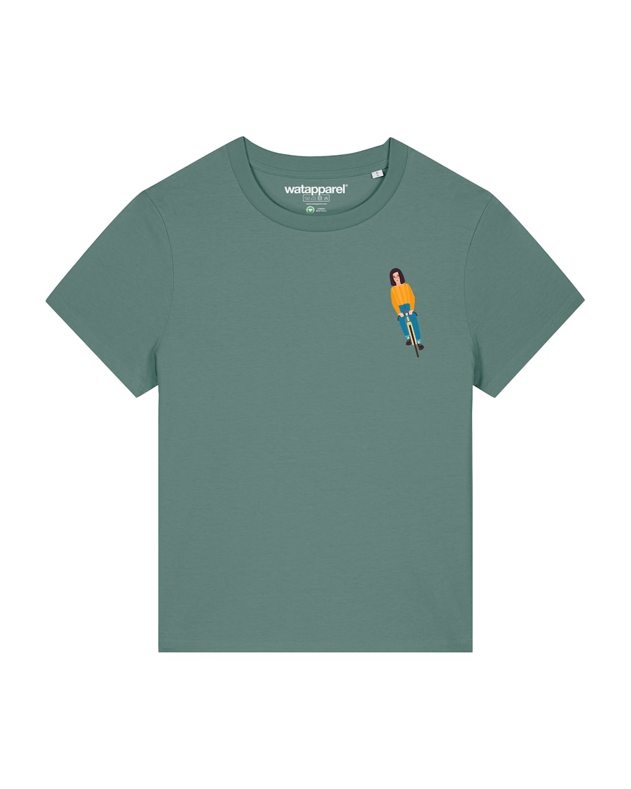 Рубашка Watapparel Mädchen Auf Fahrrad, зеленый
Рубашка Watapparel Mädchen Auf Fahrrad, зеленый