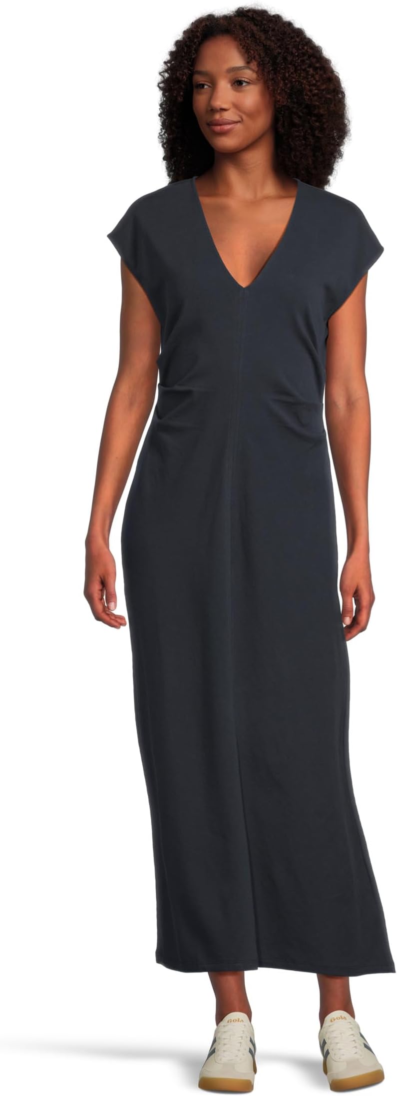 Платье Lilla P Side Tuck Maxi Dress, темно-синий
Платье Lilla P Side Tuck Maxi Dress, темно-синий