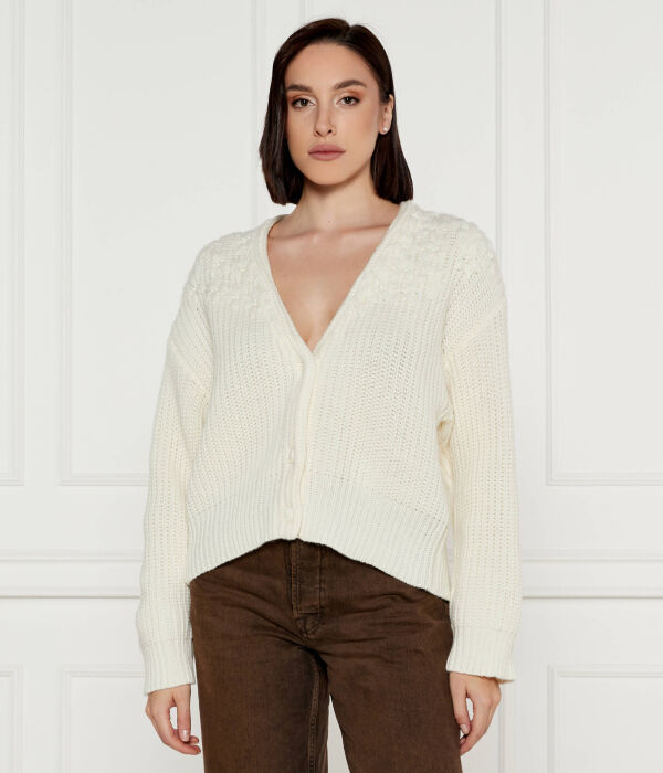 Кардиган Relaxed fit Liu Jo, белый
Кардиган Relaxed fit Liu Jo, белый