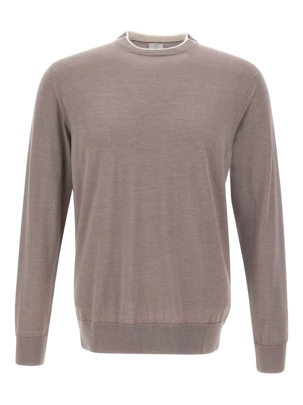 Свитер с круглым вырезом и ребристым подолом Eleventy, коричневый
Свитер с круглым вырезом и ребристым подолом Eleventy, коричневый