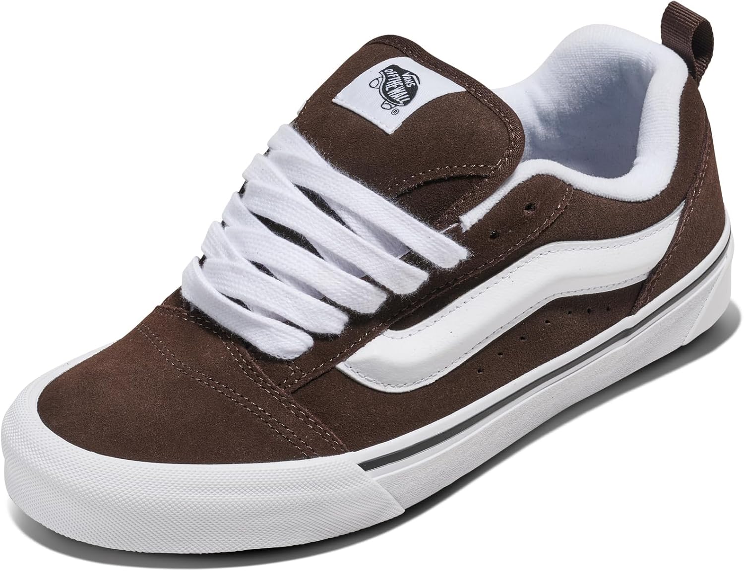 Кроссовки Vans Knu Skool для взрослых унисекс, белый/коричневый
Кроссовки Vans Knu Skool для взрослых унисекс, белый/коричневый
