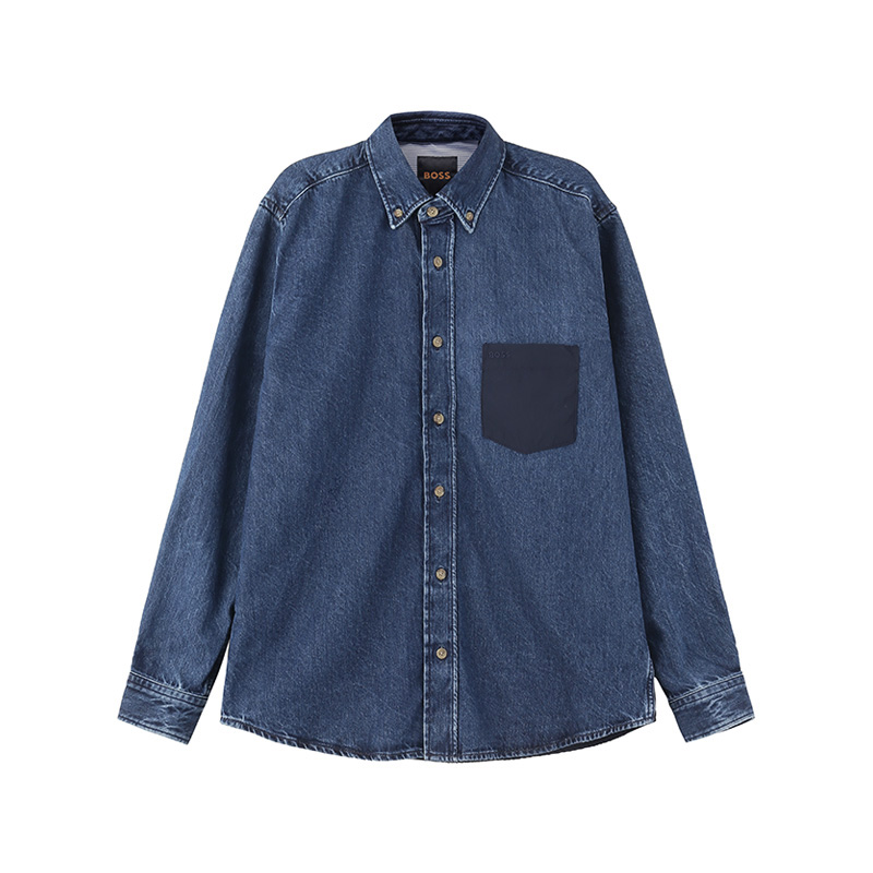 HUGO BOSS Джинсовая рубашка Denim Blue
HUGO BOSS Джинсовая рубашка Denim Blue