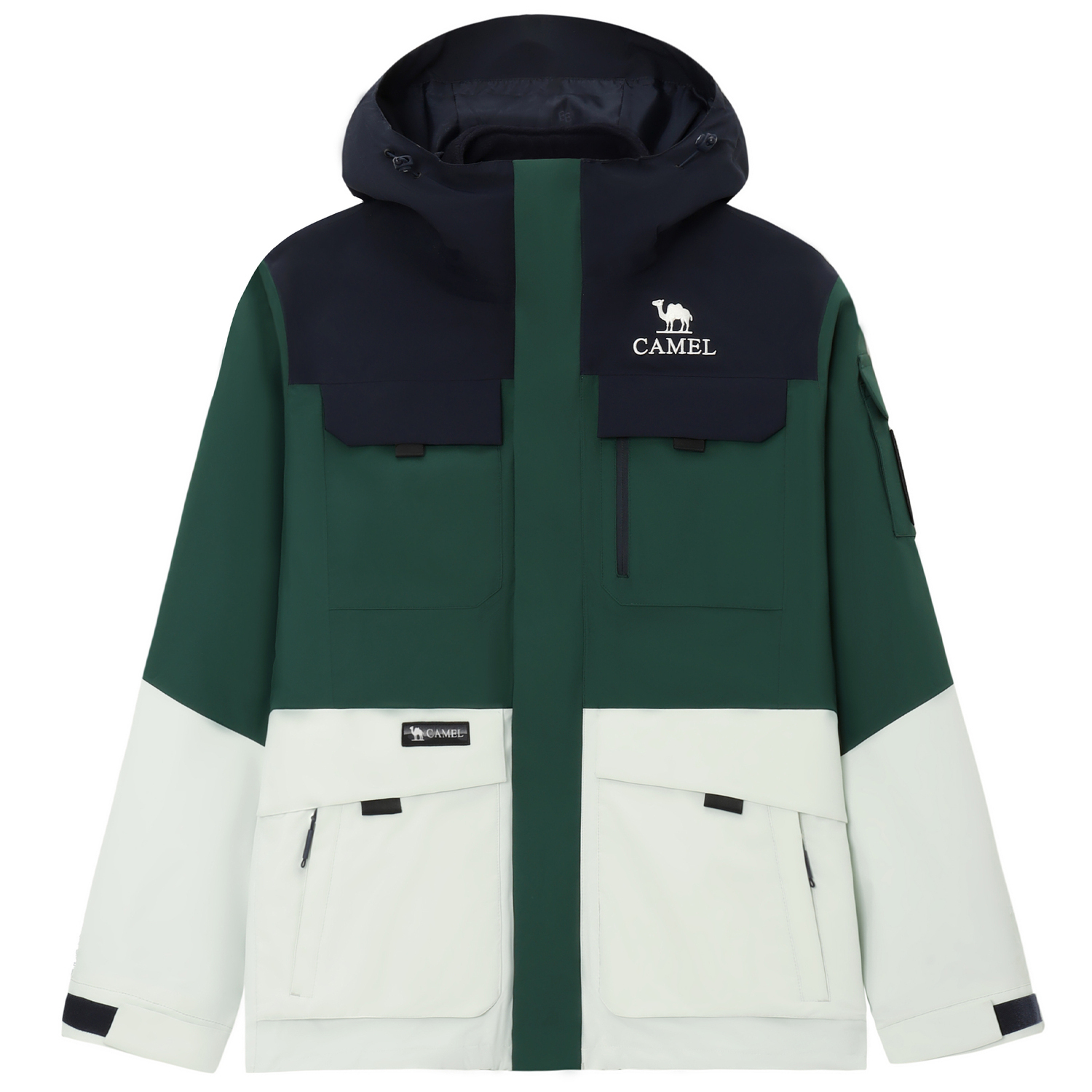 CAMEL Капсульная ветровка для мужчин, Night Blue/Preppy Green/Light Pine White
CAMEL Капсульная ветровка для мужчин, Night Blue/Preppy Green/Light Pine White