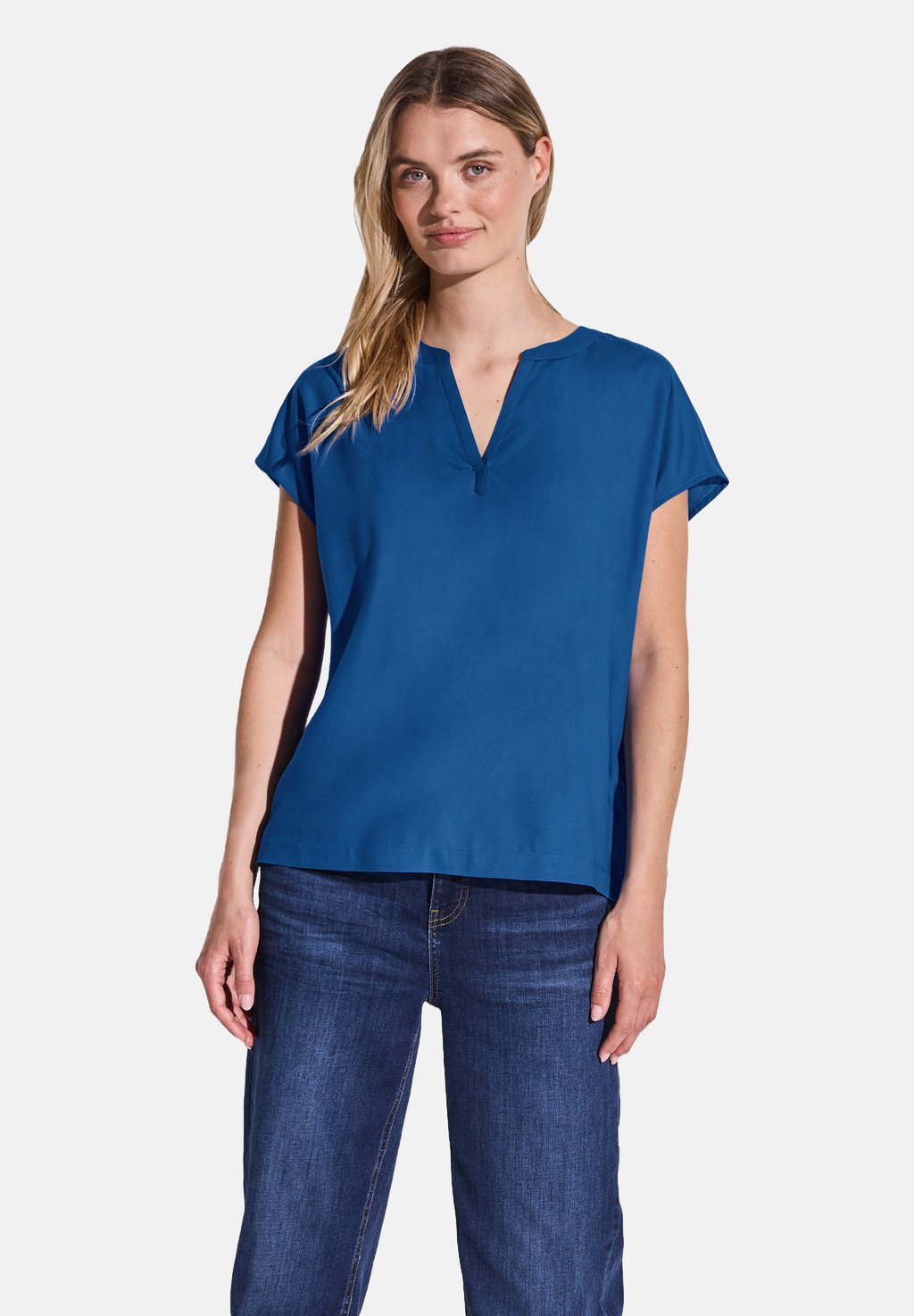 Блуза Street One, металлик синий
Блуза Street One, металлик синий