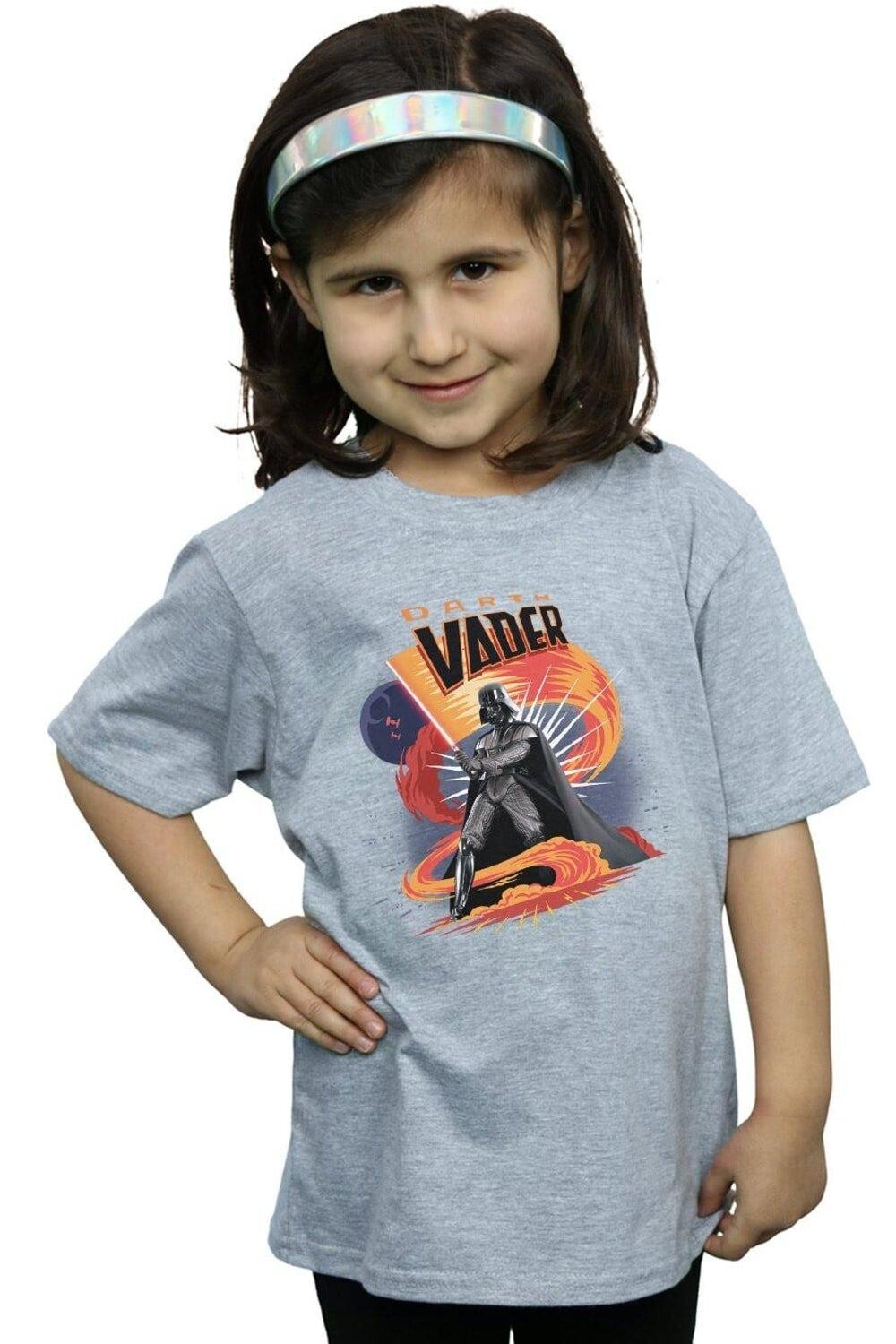 Хлопковая футболка Darth Vader Swirling Fury Star Wars, серый
Хлопковая футболка Darth Vader Swirling Fury Star Wars, серый