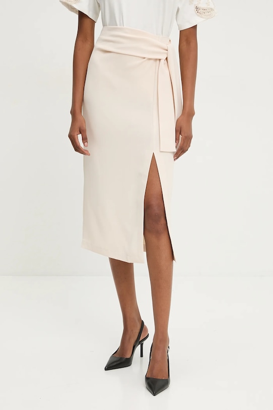 Юбка Answear.Lab, бежевый 
Юбка Answear.Lab, бежевый
