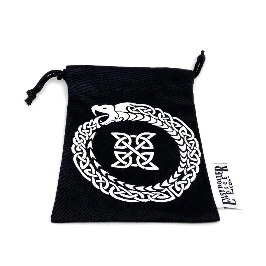 Маленькая сумка для игральных костей из хлопкового твила - Ouroboros, Dice Cups, Bags, and Other Accessories (Easy Roller Dice)
Маленькая сумка для игральных костей из хлопкового твила - Ouroboros, Dice Cups, Bags, and Other Accessories (Easy Roller Dice)