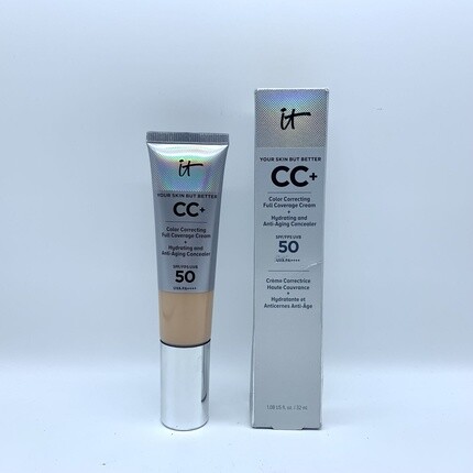 Крем It Your Skin But Better CC+, легкий/средний, 32 мл, активируется насосом, № 7625, It Cosmetics
Крем It Your Skin But Better CC+, легкий/средний, 32 мл, активируется насосом, № 7625, It Cosmetics