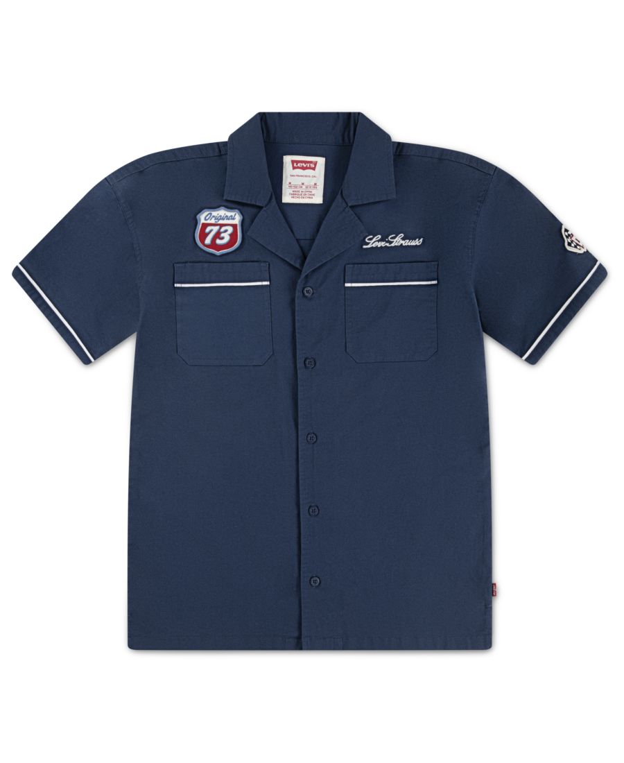 Рубашка с коротким рукавом и пуговицами "Механик для мальчиков" Levi's, Big Dipper
Рубашка с коротким рукавом и пуговицами "Механик для мальчиков" Levi's, Big Dipper
