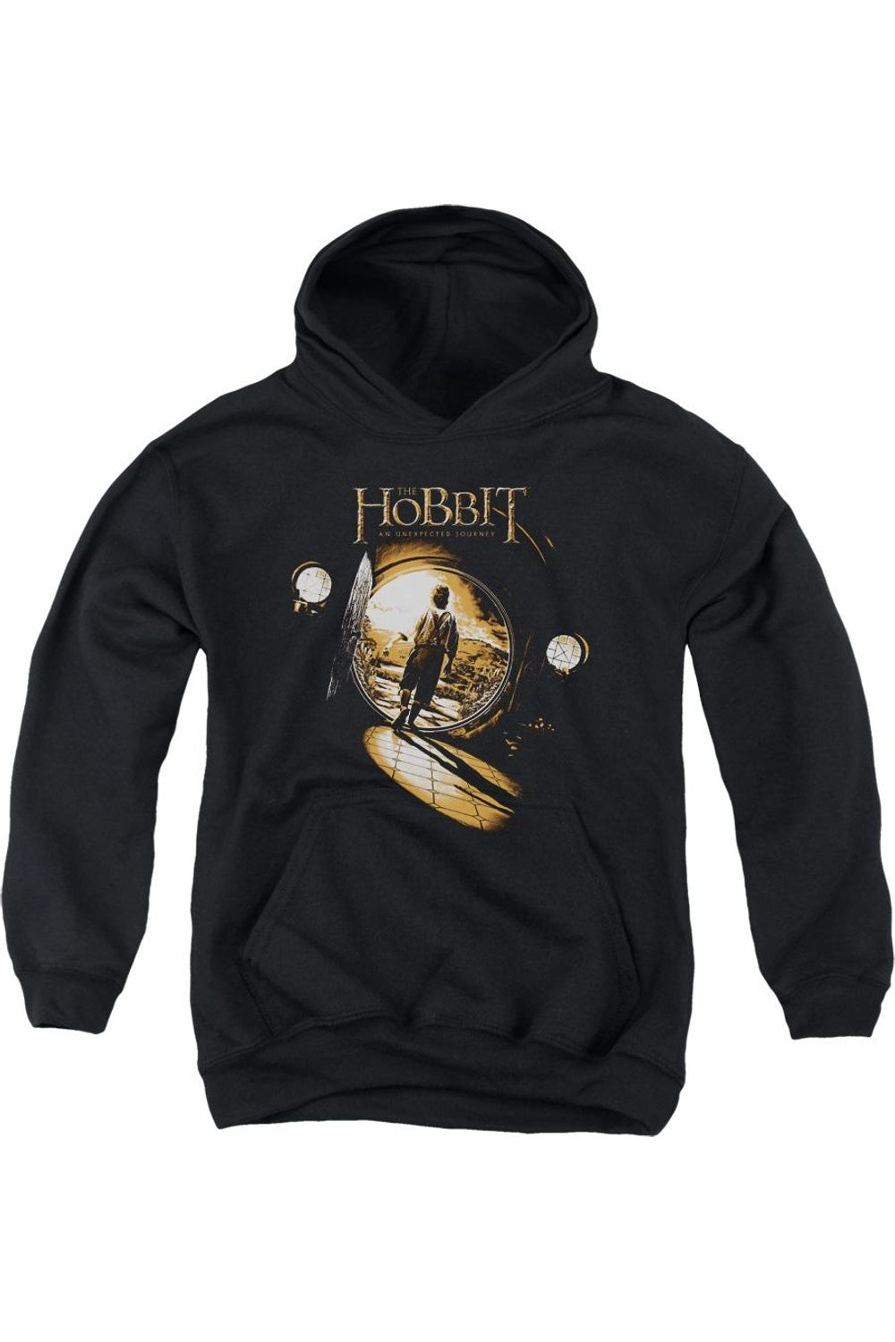Толстовка с капюшоном The Hobbit Hobbit Hole для детей Gildan, черный 
Толстовка с капюшоном The Hobbit Hobbit Hole для детей Gildan, черный