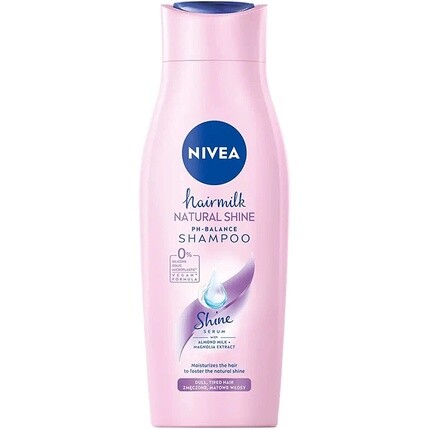 Hairmilk Natural Shine Шампунь для молочного блеска Trigger, 400 мл, Nivea
Hairmilk Natural Shine Шампунь для молочного блеска Trigger, 400 мл, Nivea
