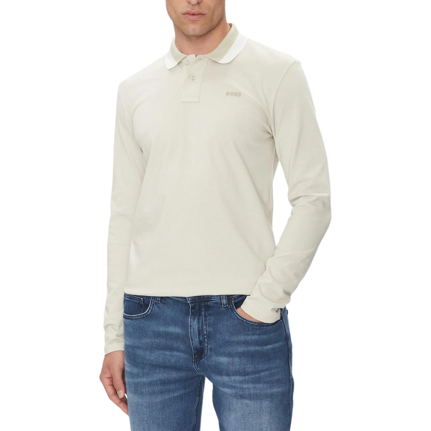 HUGO BOSS Мужская поло бежевого цвета, Бежевый, HUGO BOSS Мужская поло бежевого цвета
HUGO BOSS Мужская поло бежевого цвета, Бежевый, HUGO BOSS Мужская поло бежевого цвета