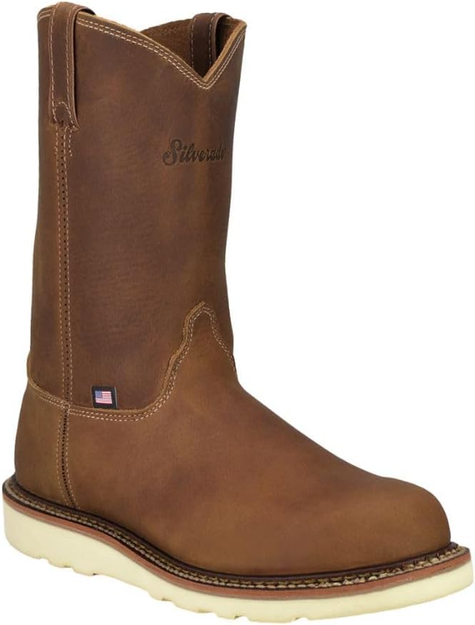 Мужские ботинки Silverado Shipyard Western с мягким носком - 7703, Tan
Мужские ботинки Silverado Shipyard Western с мягким носком - 7703, Tan