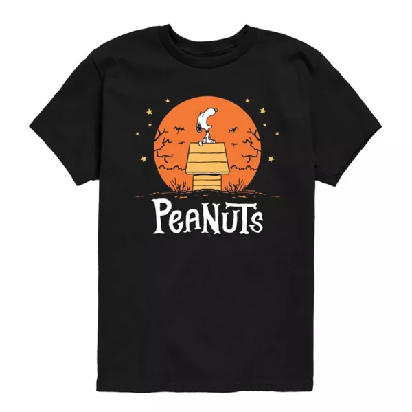 Футболка для мальчиков 8-20 лет с принтом "Хэллоуин" — Снупи воет Licensed Character, черный
Футболка для мальчиков 8-20 лет с принтом "Хэллоуин" — Снупи воет Licensed Character, черный