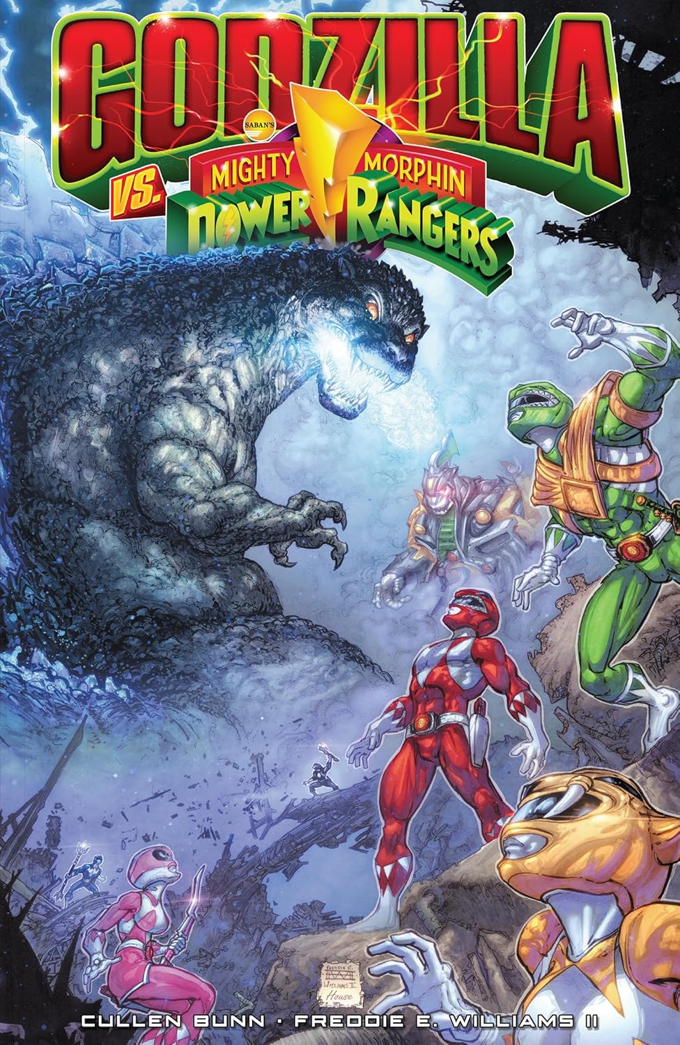 Godzilla Vs. The Mighty Morphin Power Rangers (GODZILLA VS POWER RANGER II) (IDW Publishing)
Godzilla Vs. The Mighty Morphin Power Rangers (GODZILLA VS POWER RANGER II) (IDW Publishing)