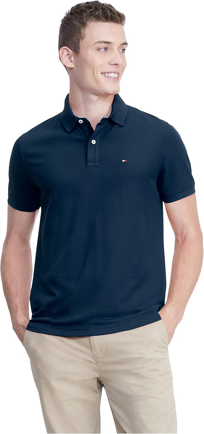 Мужская рубашка-поло Tommy Hilfiger с короткими рукавами, влагоотводящая, эластичная, быстросохнущая, с защитой от ультрафиолета, Desert Sky, Коричневый, Мужская рубашка-поло Tommy Hilfiger с короткими рукавами, влагоотводящая, эластичная, быстросохнущая,
Мужская рубашка-поло Tommy Hilfiger с короткими рукавами, влагоотводящая, эластичная, быстросохнущая, с защитой от ультрафиолета, Desert Sky, Коричневый, Мужская рубашка-поло Tommy Hilfiger с короткими рукавами, влагоотводящая, эластичная, быстросохнущая,