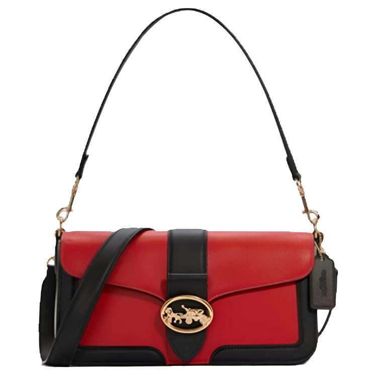 COACH Сумка Georgie из кожи, кроссбоди, Bacchus, средняя, женская, красная и черная
COACH Сумка Georgie из кожи, кроссбоди, Bacchus, средняя, женская, красная и черная