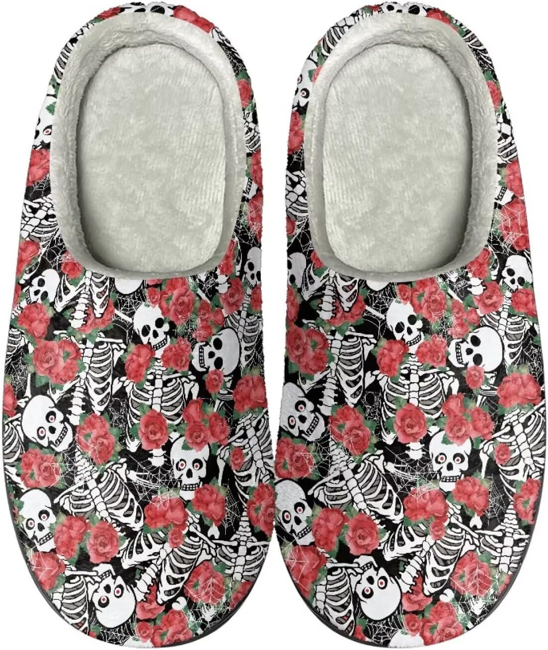 Тапочки HUIACONG TPR для мужчин и женщин для дома и улицы, пушистые, унисекс, Skull Rose Skeleton
Тапочки HUIACONG TPR для мужчин и женщин для дома и улицы, пушистые, унисекс, Skull Rose Skeleton