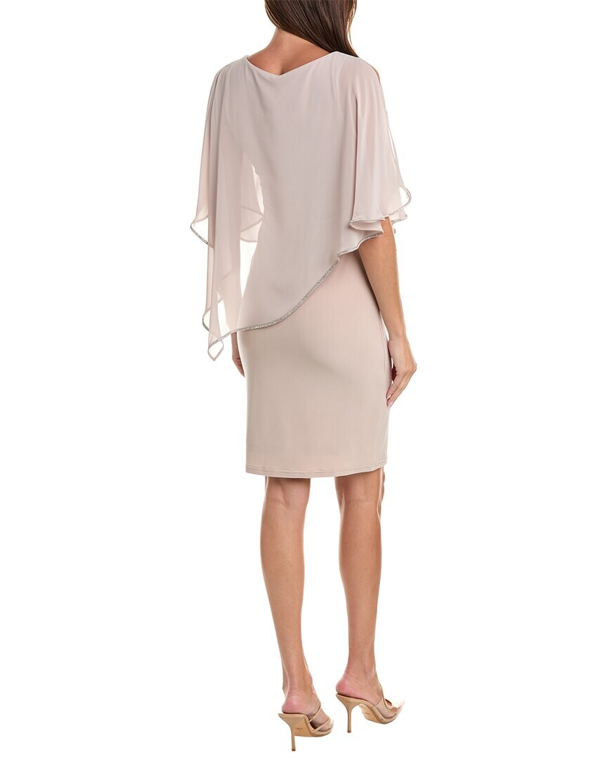 Шифоновое мини-платье Joseph Ribkoff, бежевый 
Шифоновое мини-платье Joseph Ribkoff, бежевый