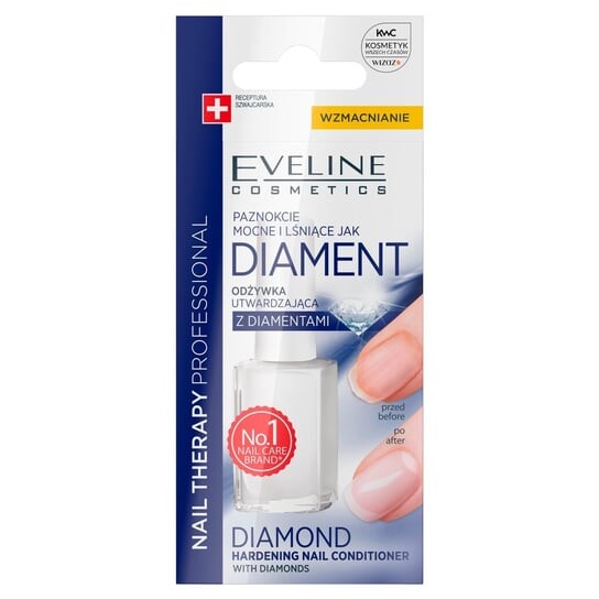 Укрепляющий кондиционер с бриллиантами, 12 мл Eveline Cosmetics, Nail Therapy 
Укрепляющий кондиционер с бриллиантами, 12 мл Eveline Cosmetics, Nail Therapy