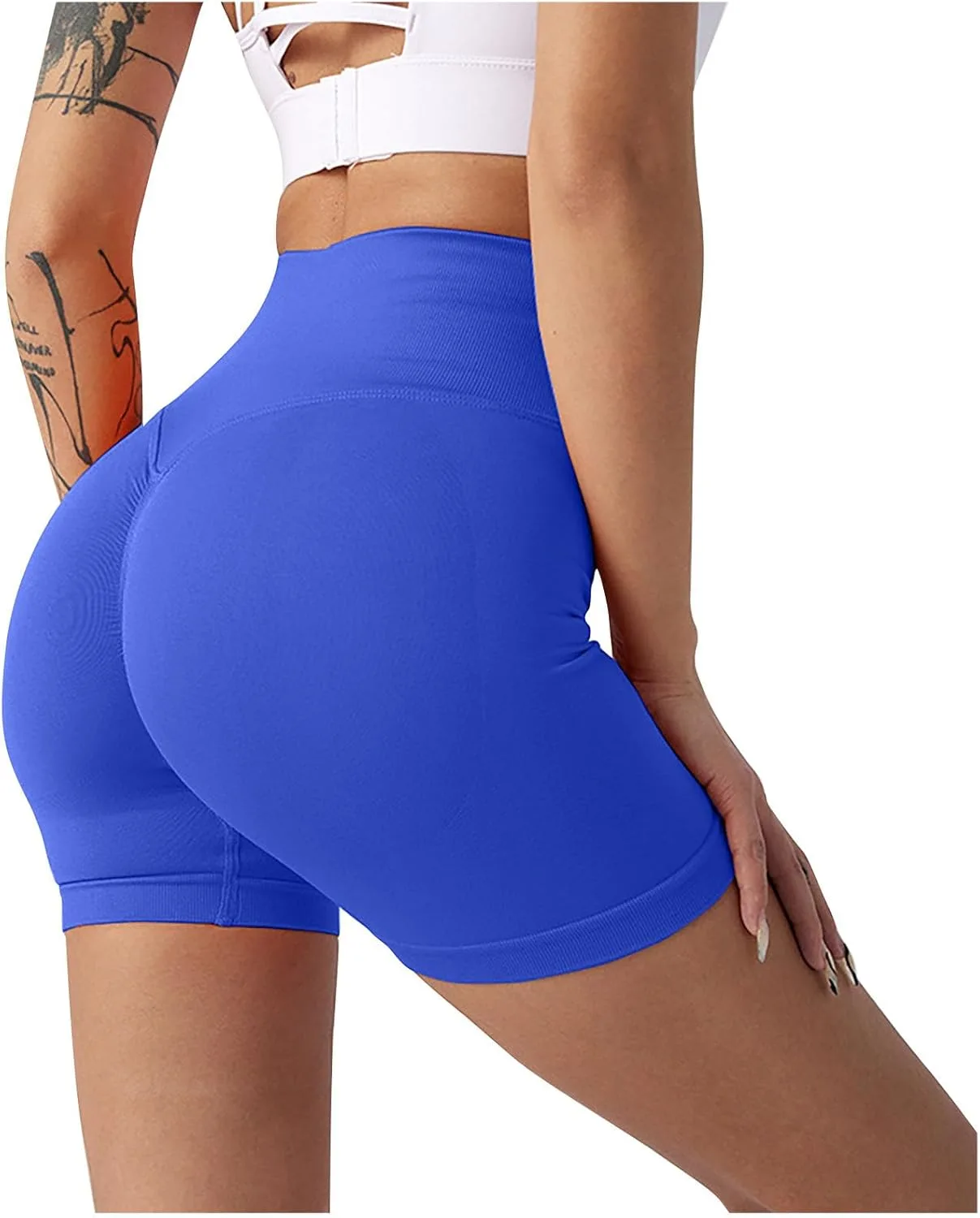 Женские шорты High Waist с эффектом Tummy Control и Butt Lift для йоги и бега Smxrfitk
Женские шорты High Waist с эффектом Tummy Control и Butt Lift для йоги и бега Smxrfitk