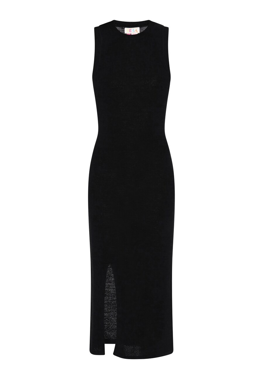 Вязаное платье IZIA Boho, черный 
Вязаное платье IZIA Boho, черный