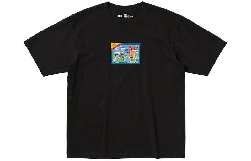 Футболка совместная с Kosuke Kawamura X Capcom, унисекс, черная Uniqlo, черный
Футболка совместная с Kosuke Kawamura X Capcom, унисекс, черная Uniqlo, черный