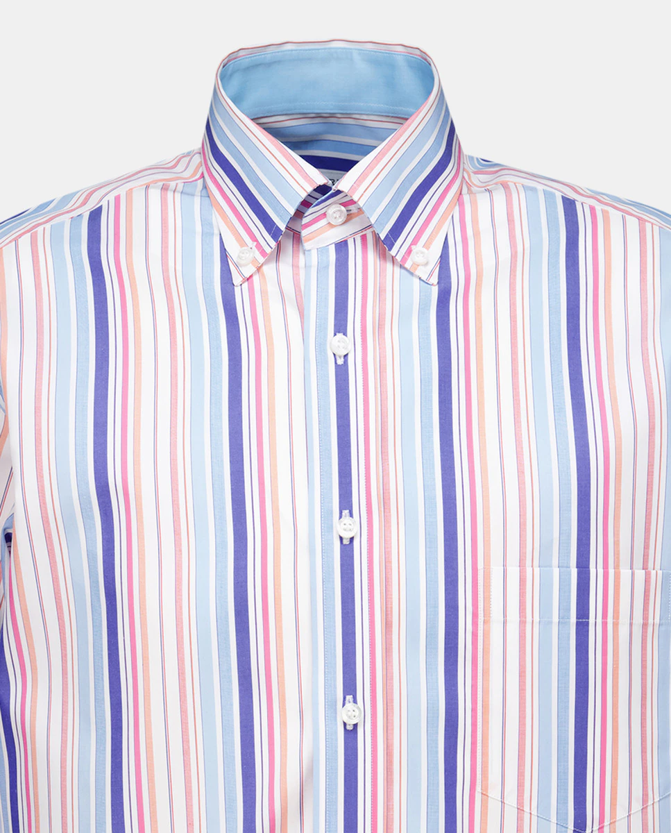 Мужская повседневная рубашка с длинным рукавом в полоску Mirto, бирюзовый
Мужская повседневная рубашка с длинным рукавом в полоску Mirto, бирюзовый