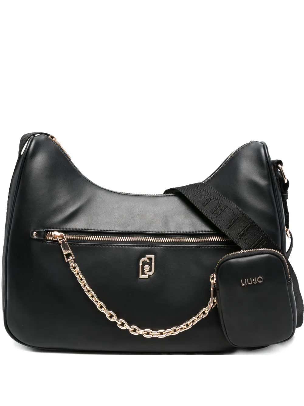 Сумка-чехол на цепочке LIU JO, черный 
Сумка-чехол на цепочке LIU JO, черный