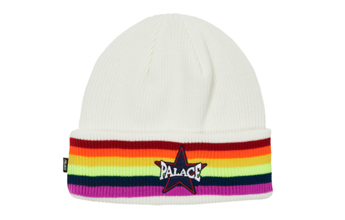 PALACE Белая унисекс шапка бини
PALACE Белая унисекс шапка бини