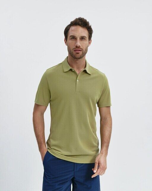 Мужская рубашка-поло с короткими рукавами, устойчивая к загрязнениям Sepiia, зеленый
Мужская рубашка-поло с короткими рукавами, устойчивая к загрязнениям Sepiia, зеленый