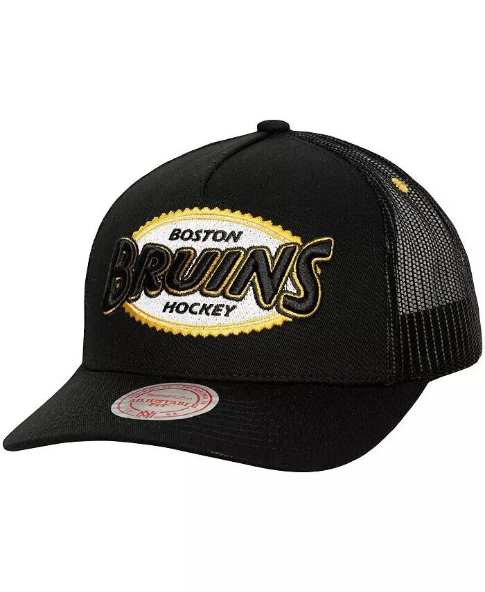 Мужская черная кепка Boston Bruins Team Seal Trucker Snapback Mitchell & Ness
Мужская черная кепка Boston Bruins Team Seal Trucker Snapback Mitchell & Ness