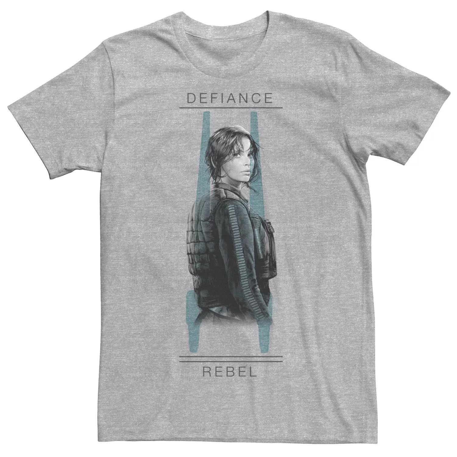 Мужская футболка Star Wars Rogue One Jyn Defiance U-Wing
Мужская футболка Star Wars Rogue One Jyn Defiance U-Wing